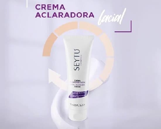 Crema aclaradora facial